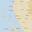 Live Carnarvon Weather Radar - 128km - Rain Rate