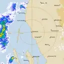 Live Carnarvon Weather Radar - 128km - Rain Rate