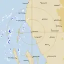 Live Carnarvon Weather Radar - 128km - Rain Rate