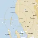 Live Carnarvon Weather Radar - 128km - Rain Rate
