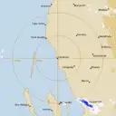 Live Carnarvon Weather Radar - 128km - Rain Rate