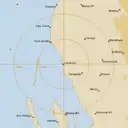 Live Carnarvon Weather Radar - 128km - Rain Rate