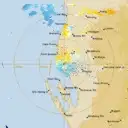 Live Carnarvon Weather Radar - 128km - Doppler Wind