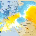 Live Carnarvon Weather Radar - 128km - Doppler Wind