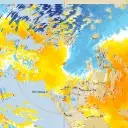 Live Carnarvon Weather Radar - 128km - Doppler Wind
