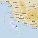 Live Mt.Gambier Weather Radar - 256km - Rain Rate
