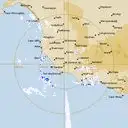 Live Mt.Gambier Weather Radar - 256km - Rain Rate