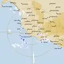 Live Mt.Gambier Weather Radar - 256km - Rain Rate