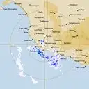 Live Mt.Gambier Weather Radar - 256km - Rain Rate