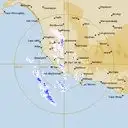 Live Mt.Gambier Weather Radar - 256km - Rain Rate