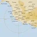 Live Mt.Gambier Weather Radar - 256km - Rain Rate