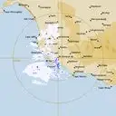 Live Mt.Gambier Weather Radar - 256km - Rain Rate
