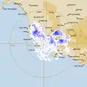 Live Mt.Gambier Weather Radar - 256km - Rain Rate