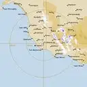 Live Mt.Gambier Weather Radar - 256km - Rain Rate