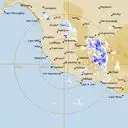 Live Mt.Gambier Weather Radar - 256km - Rain Rate