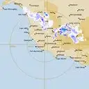 Live Mt.Gambier Weather Radar - 256km - Rain Rate
