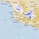 Live Mt.Gambier Weather Radar - 256km - Rain Rate