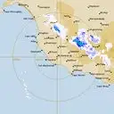 Live Mt.Gambier Weather Radar - 256km - Rain Rate
