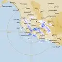 Live Mt.Gambier Weather Radar - 256km - Rain Rate