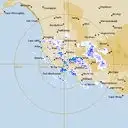 Live Mt.Gambier Weather Radar - 256km - Rain Rate