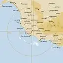 Live Mt.Gambier Weather Radar - 256km - Rain Rate