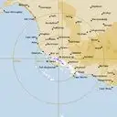 Live Mt.Gambier Weather Radar - 256km - Rain Rate