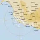 Live Mt.Gambier Weather Radar - 256km - Rain Rate