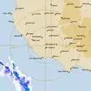 Live Mt.Gambier Weather Radar - 128km - Rain Rate
