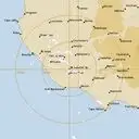 Live Mt.Gambier Weather Radar - 128km - Rain Rate