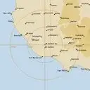 Live Mt.Gambier Weather Radar - 128km - Rain Rate