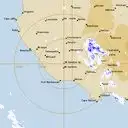 Live Mt.Gambier Weather Radar - 128km - Rain Rate