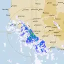 Live Mt.Gambier Weather Radar - 128km - Rain Rate