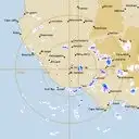Live Mt.Gambier Weather Radar - 128km - Rain Rate