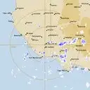 Live Mt.Gambier Weather Radar - 128km - Rain Rate