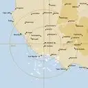 Live Mt.Gambier Weather Radar - 128km - Rain Rate