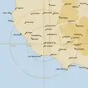 Live Mt.Gambier Weather Radar - 128km - Rain Rate