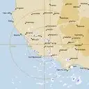 Live Mt.Gambier Weather Radar - 128km - Rain Rate