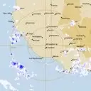 Live Mt.Gambier Weather Radar - 128km - Rain Rate