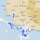 Live Mt.Gambier Weather Radar - 128km - Rain Rate