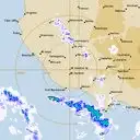 Live Mt.Gambier Weather Radar - 128km - Rain Rate