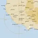 Live Mt.Gambier Weather Radar - 128km - Rain Rate