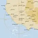 Live Mt.Gambier Weather Radar - 128km - Rain Rate