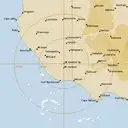Live Mt.Gambier Weather Radar - 128km - Rain Rate