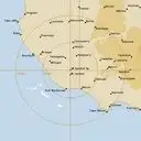 Live Mt.Gambier Weather Radar - 128km - Rain Rate