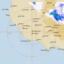Live Mt.Gambier Weather Radar - 128km - Rain Rate