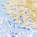 Live Mt.Gambier Weather Radar - 128km - Rain Rate
