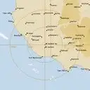 Live Mt.Gambier Weather Radar - 128km - Rain Rate