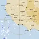 Live Mt.Gambier Weather Radar - 128km - Rain Rate
