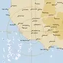 Live Mt.Gambier Weather Radar - 128km - Rain Rate