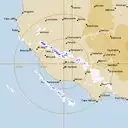Live Mt.Gambier Weather Radar - 128km - Rain Rate